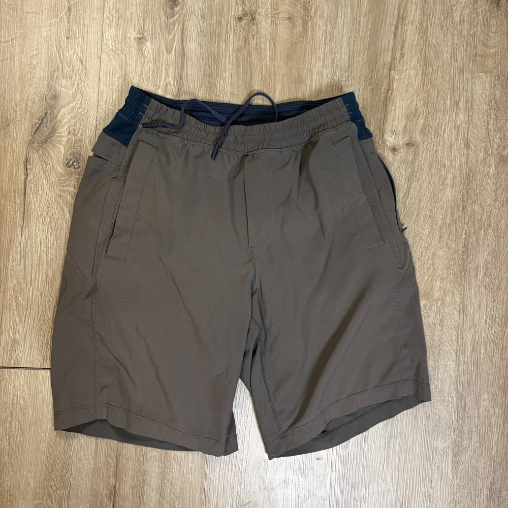 Birddogs For Your Boomstick Classic 9" Shorts Small Lined Gray Gym Performance